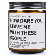 Giphtpoeet Scented Candles Funny Retirement Candle Coworker Gift Happy Retirement Candle Farewell Gifts for Coworkers, Boss, Work Bestie, Woman, Best Friend