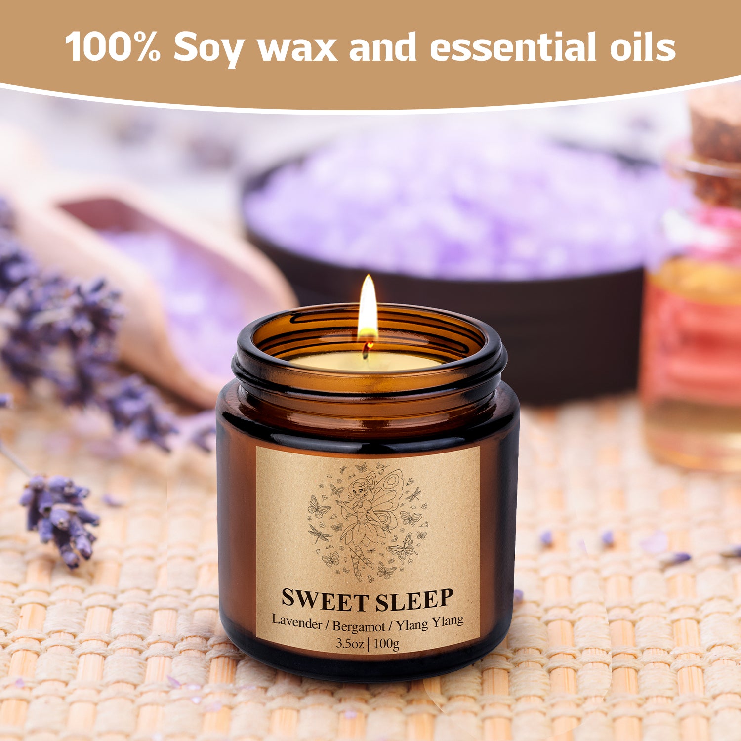 Giphtpoeet Sleep Candles Gift Set for Women