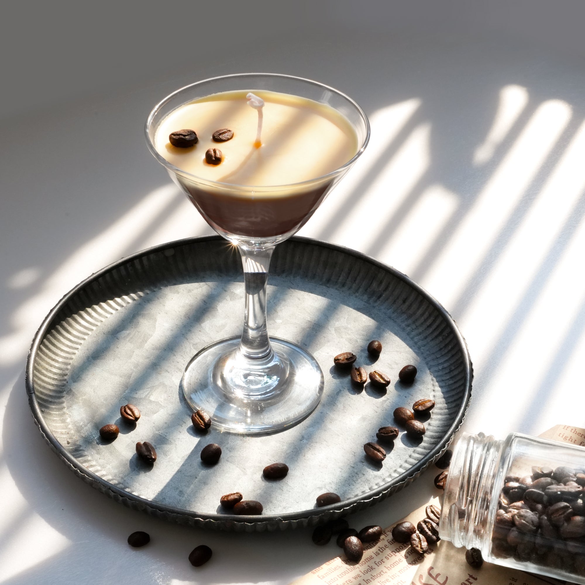 Martini Coffee Candles Gifts for Women, Scented Candles Unique Gifts for Women,Funny Cute Cool Cereal Soy Wax Candle for Home, Bedroom,Coffee Bar Scented for Christmas, Birthday,Halloween