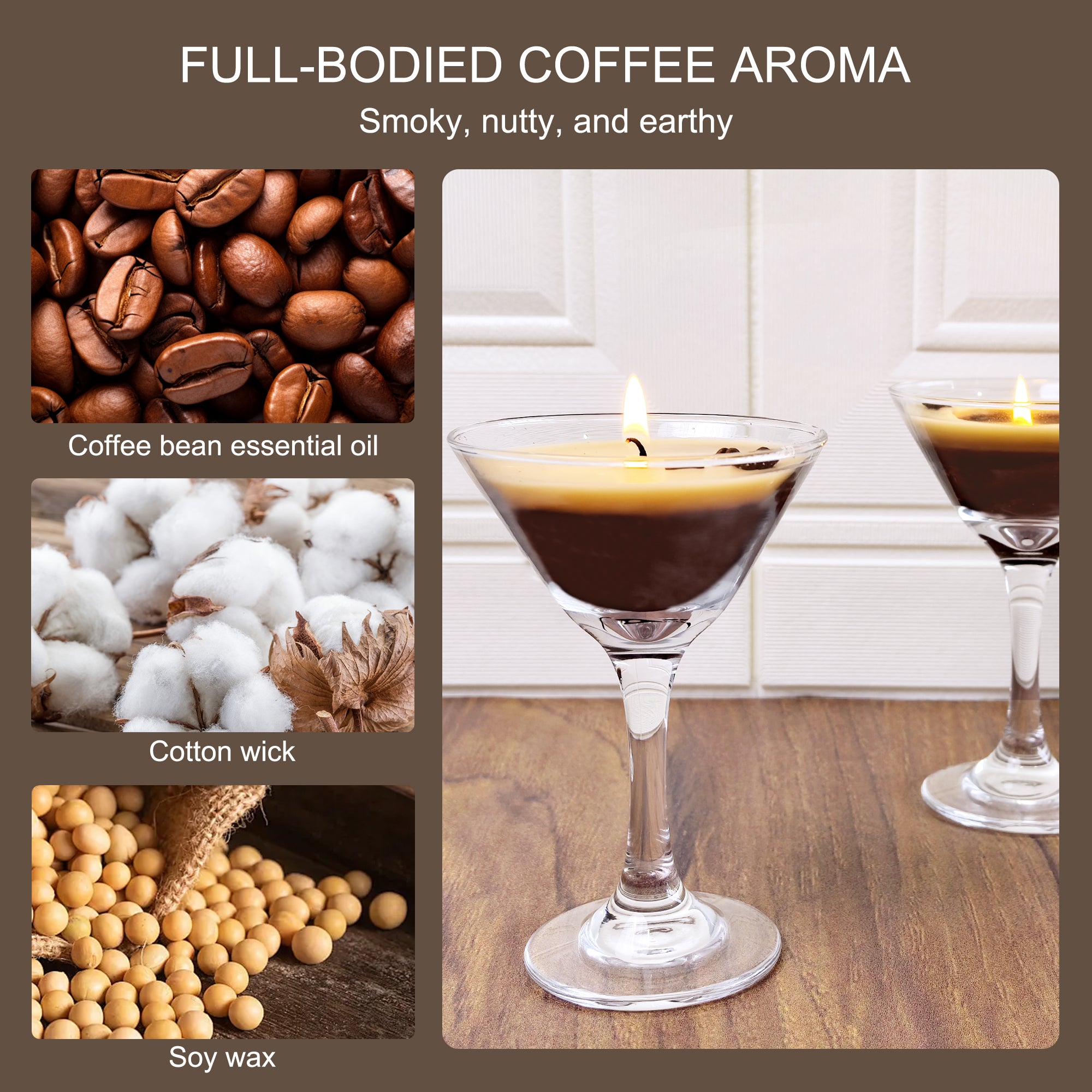 Martini Coffee Candles Gifts for Women, Scented Candles Unique Gifts for Women,Funny Cute Cool Cereal Soy Wax Candle for Home, Bedroom,Coffee Bar Scented for Christmas, Birthday,Halloween