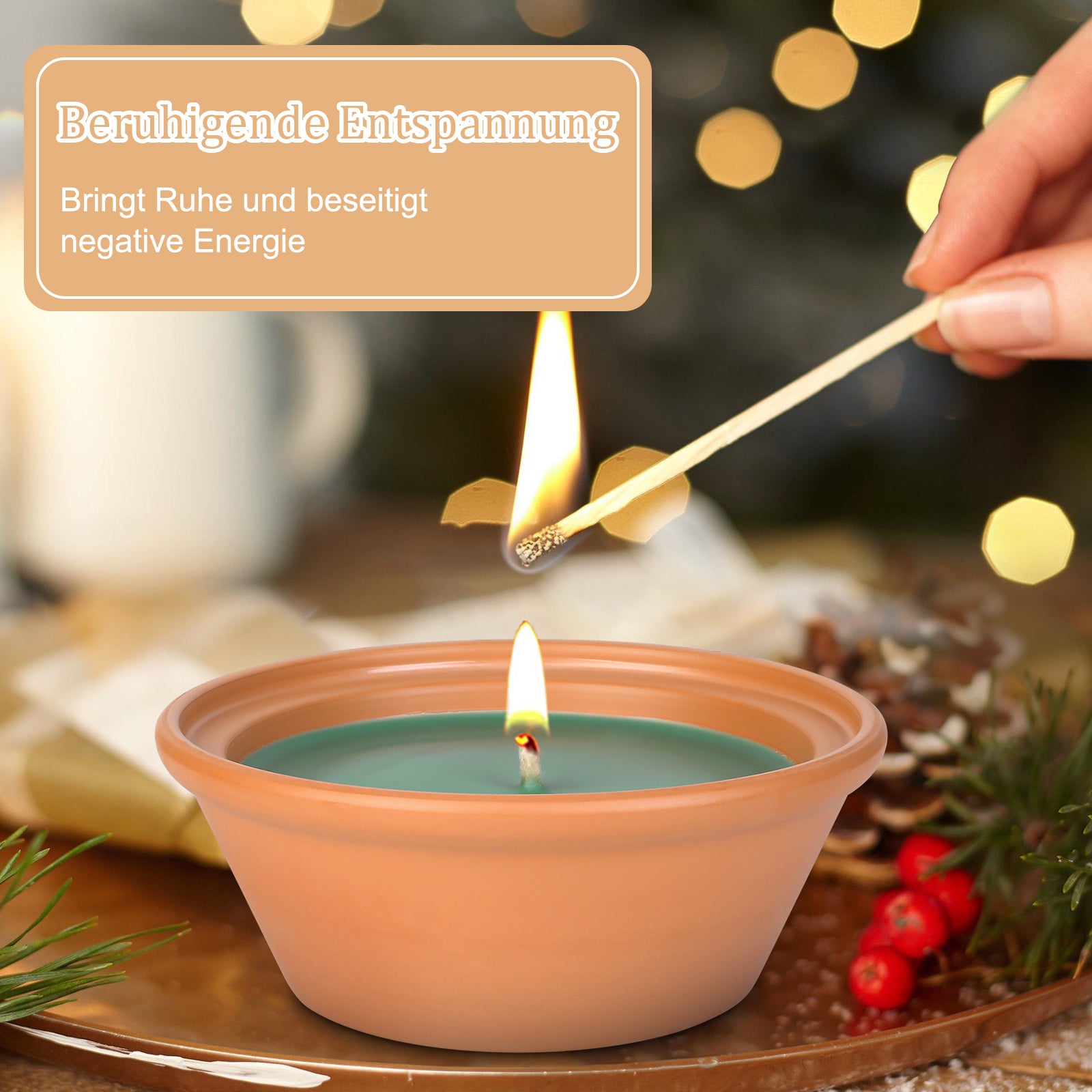 Giphtpoeet Citronella Jar Candles Outdoor Burn for 150h Summer Garden Yard 2 Pack Soy Wax