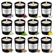 Giphtpoeet Scented Candles Gift 12 Set for Women Birthday Gift Candles Soy Wax