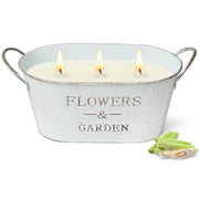 Giphtpoeet Extra Large Citronella Candle Outdoor 3 Wick 200H Lasting Lemongrass Candle for Outside Garden, 30oz